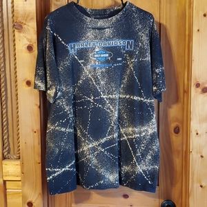 Distressed Harley Davidson Shirt